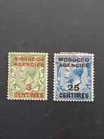 Marokko. Britse Post Mi 202-205.  Postfris met plakker, Postzegels en Munten, Postzegels | Afrika, Marokko, Verzenden, Postfris