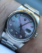 Rolex Day-Date 36mm – Ref. 118239 – Tahitian MOP dial – 2001, Ophalen, Gebruikt, Rolex, Polshorloge