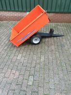 husqvarna  TR350 kipkar, aanhanger zitmaaier, 100 liter of meer, Ophalen, Gebruikt, Transportkar