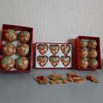 Beren kerstballen en harten en hangers, Diversen, Kerst, Ophalen, Gebruikt