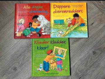 3 Kinderboeken Vivian den Hollander - Dierenvriendjes beschikbaar voor biedingen