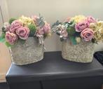 Decoratieve bloemstukken - Set van 2, Ophalen, Zo goed als nieuw, Binnen