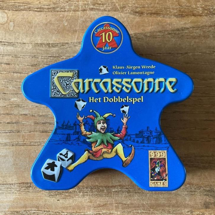999 games - Carcassonne - het dobbelspel (2-5 spelers, 8+jr), Hobby en Vrije tijd, Gezelschapsspellen | Overige, Zo goed als nieuw