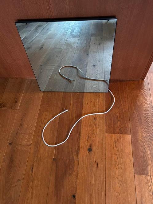 Spiegel met verwarming, Huis en Inrichting, Woonaccessoires | Spiegels, Gebruikt, Minder dan 100 cm, Rechthoekig, Ophalen