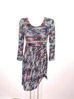 Nieuw tuniek jurk wit zwart gestreept met kleur XL, Maat 38/40 (M), Overige kleuren, Nieuw, Sjazz Design