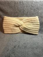 Gebreide witte haarband, Geen merk, Ophalen of Verzenden, Nieuw, Muts