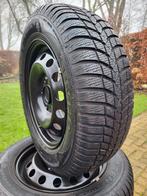 4 Winterbanden 8mm op 15 inch velg 5x114,3 Kia Hyundai (174), Ophalen, Gebruikt, 15 inch, Winterbanden