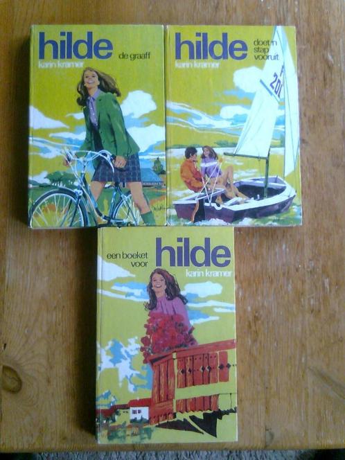 Hilde-serie van Karin Kramer, 3 delen, Boeken, Kinderboeken | Jeugd | 10 tot 12 jaar, Zo goed als nieuw, Ophalen of Verzenden