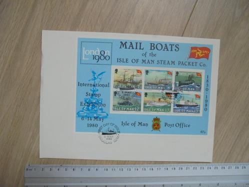 Postzegels / Eerste Dagenveloppe FDC, ISLE OF MAN may 1980, Postzegels en Munten, Postzegels | Volle albums en Verzamelingen, Buitenland