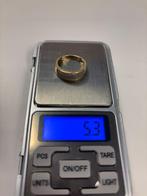 Gouden ring met steentjes – 14 karaat – 5,3g, Sieraden, Tassen en Uiterlijk, Ringen, Espoortstraat 7 Enschede350, Ophalen of Verzenden