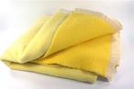 Vintage gele deken Hatema, Huis en Inrichting, Ophalen of Verzenden, Zo goed als nieuw, Nvt, Nvt
