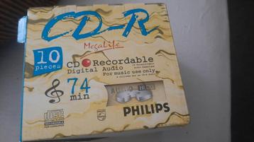 Te koop audio cd voor philips audio cd recorder.  beschikbaar voor biedingen