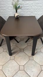 Kleine eettafel 80 x 100 cm, Huis en Inrichting, Tafels | Eettafels, Ophalen, Gebruikt, 50 tot 100 cm, 50 tot 100 cm