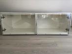 Ikea Besta vitrine kast, Huis en Inrichting, Kasten | Vitrinekasten, Ophalen, Gebruikt, 25 tot 50 cm, Minder dan 100 cm