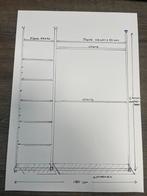 Open kledingkast Ikea, Ophalen, Kunststof, Gebruikt, 200 cm of meer