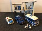 Playmobil politiebureau incl 3 auto’s, Ophalen of Verzenden, Zo goed als nieuw