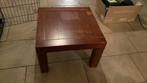 Kersenhouten salontafels/bijzettafels, Huis en Inrichting, Tafels | Salontafels, Ophalen, Gebruikt, 50 tot 100 cm, Vierkant