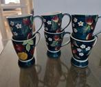 Vics hand painted

Bekers 6x, Huis en Inrichting, Keuken | Servies, Ophalen of Verzenden, Zo goed als nieuw, Overige stijlen, Kop(pen) en/of Schotel(s)