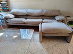 Cassina Maralunga 40 3 zits met Ottoman originele stof, Ophalen, Zo goed als nieuw, Stof, Italiaans design