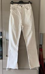 Witte /creme spijkerbroek van Zara, maat 38, Ophalen of Verzenden, Zo goed als nieuw, W30 - W32 (confectie 38/40), Wit