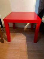 ikea lack tafeltje rood, Ophalen, Zo goed als nieuw