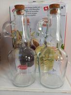 Alpina olie en azijn flessenset (incl doos), Ophalen of Verzenden, Gebruikt