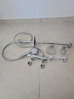 Badkamer accessoires kraan met doucheset, Huis en Inrichting, Ophalen of Verzenden, Gebruikt, Overige typen
