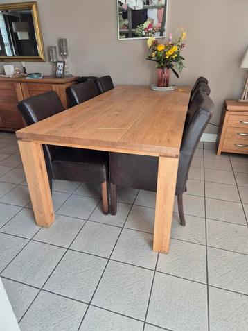 Complete eetkamer/woonkamer Eikenhouten meubels beschikbaar voor biedingen