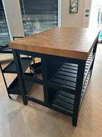 IKEA Vadholma Keukenblok met Trolleys, Huis en Inrichting, Ophalen, 100 tot 150 cm, 50 tot 100 cm, Zo goed als nieuw