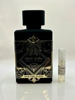 Lattafa - Bade’e Al Oud Oud for Glory decant 2ml-10ml, Sieraden, Tassen en Uiterlijk, Uiterlijk | Parfum, Verzenden, Nieuw