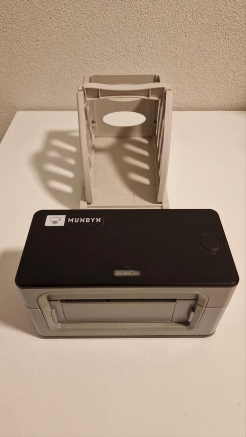 MUNBYN Thermische Labelprinter – Incl. rollhoude, Computers en Software, Printers, Zo goed als nieuw, Printer, Ophalen