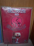 Reclamebord Delirium Red bier nieuw in originele verpakking, Verzamelen, Biermerken, Ophalen of Verzenden, Nieuw, Reclamebord, Plaat of Schild