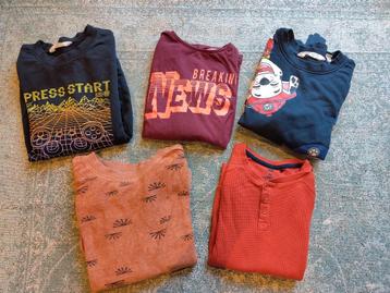 Truien en long sleeves maat 134/140 beschikbaar voor biedingen