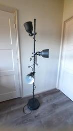 Staande lamp Ikea, Hektar, 3 spots, donkergrijs, Huis en Inrichting, Lampen | Vloerlampen, Ophalen, 150 tot 200 cm