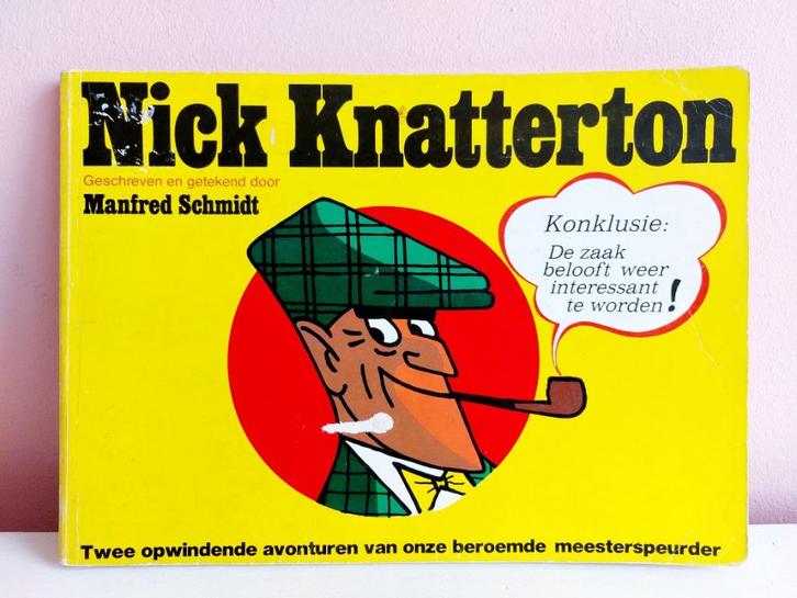 Nick Knatterton stripboek oblong, Boeken, Stripboeken, Gelezen, Eén stripboek, Ophalen of Verzenden