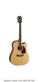 Cort MR710F NS 6 String, Ophalen, Zo goed als nieuw, Western- of Steelstringgitaar