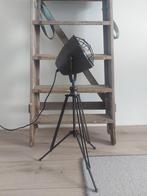 Brilliant tafellamp Anit staalzwart 34cm E27, Huis en Inrichting, Lampen | Tafellampen, Ophalen of Verzenden, Zo goed als nieuw