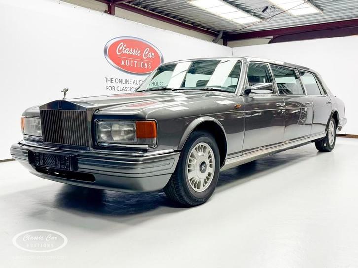 Rolls-royce SILVER SPIRIT Limousine  - ONLINE AUCTION, Auto's, Rolls-Royce, Bedrijf, Silver Spirit, Benzine, Overige carrosserieën