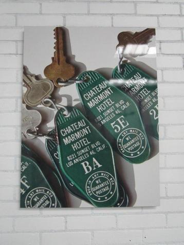 Reclame schilderij Hotel Chateau Marmont L.A Calif AluArt beschikbaar voor biedingen