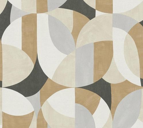 Behang AS Creation French Affair 39932-1 vliesbehang, Huis en Inrichting, Stoffering | Behang, Wit, Zwart, Beige, Geel, Grijs