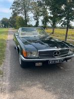 Mercedes-Benz SL 1976 Zwart oldtimer, Automaat, Achterwielaandrijving, Beige, Cabriolet