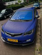 Honda Civic 1.3 Vtec Hybrid 2008 Carbon Carplay Leder, 65 €/maand, Zwart, 22 km/l, Sedan