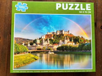 Mooie puzzel regenboog (1000 stukjes) beschikbaar voor biedingen