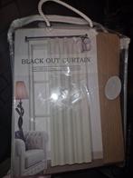 Crème Gordijnen met Ringen (5 stuks) - 140x260cm, Huis en Inrichting, Ophalen of Verzenden