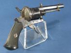 Antieke 7 mm penvuur revolver, Antiek en Kunst, Antiek | Overige Antiek, Ophalen of Verzenden