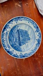 Delfts blauw borden,  groot, Ophalen of Verzenden