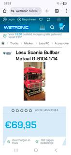 Nieuwe bullbar tamiya 1:14 Scania, Hobby en Vrije tijd, Ophalen of Verzenden, Nieuw