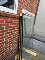 3 keer kunstof kozijnen., Doe-het-zelf en Verbouw, Glas en Ramen, Ophalen, Gebruikt