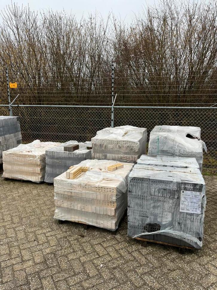 Metselstenen langformaat vuilwerk, Doe-het-zelf en Verbouw, Metselstenen, Nieuw, Bakstenen, Ophalen of Verzenden