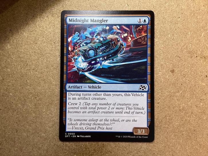 1x Midnight Mangler [0050] (Near Mint), Hobby en Vrije tijd, Verzamelkaartspellen | Magic the Gathering, Zo goed als nieuw, Losse kaart